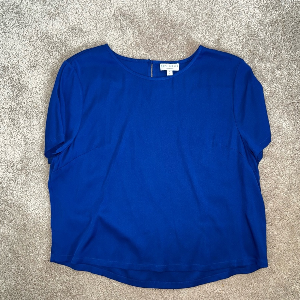 Sophie Grace  Blue Blouse